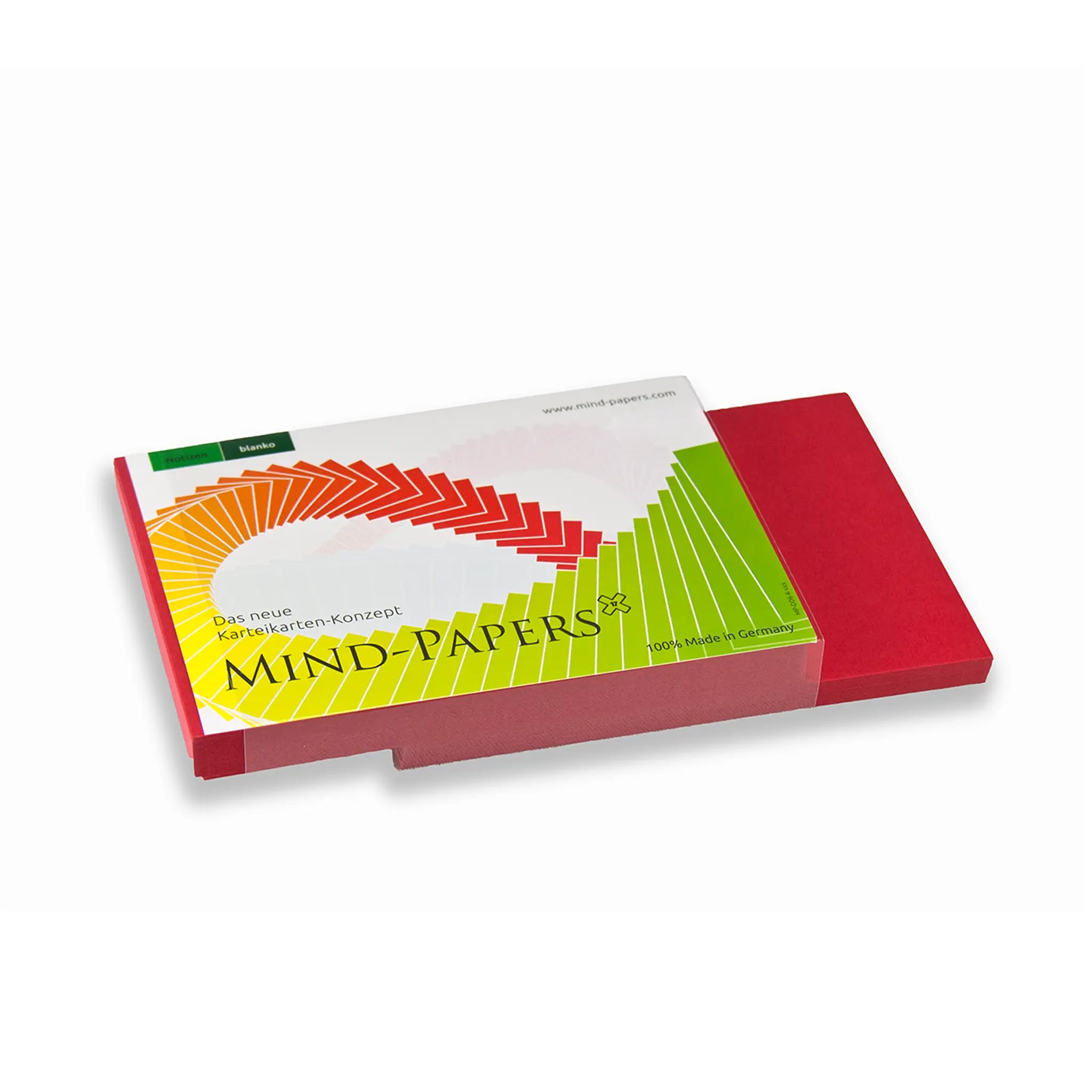 Mind-Papers Nachfüllpack - Karteikarten A5, A6, A7 & A8