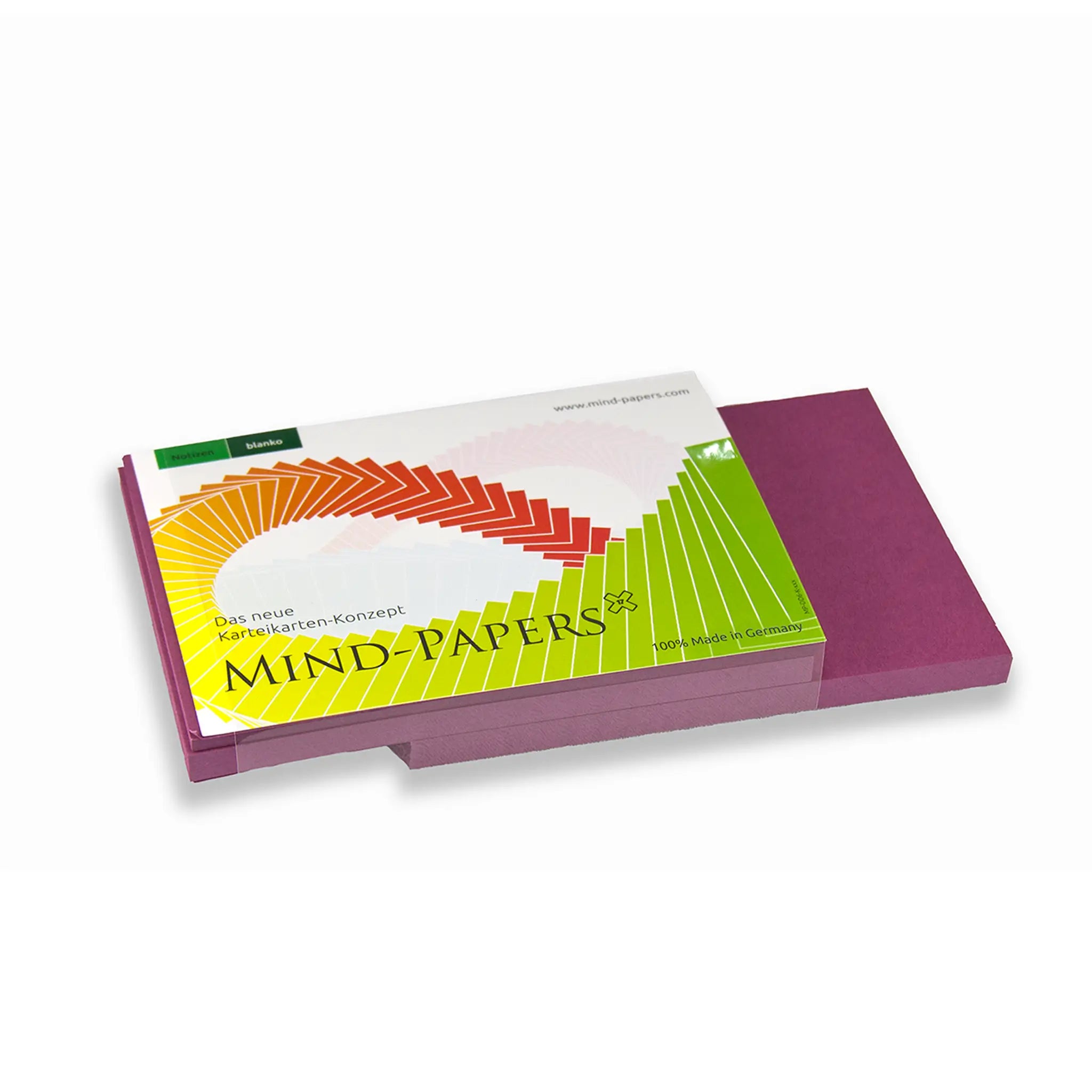 Mind-Papers Nachfüllpack - Karteikarten A5, A6, A7 & A8