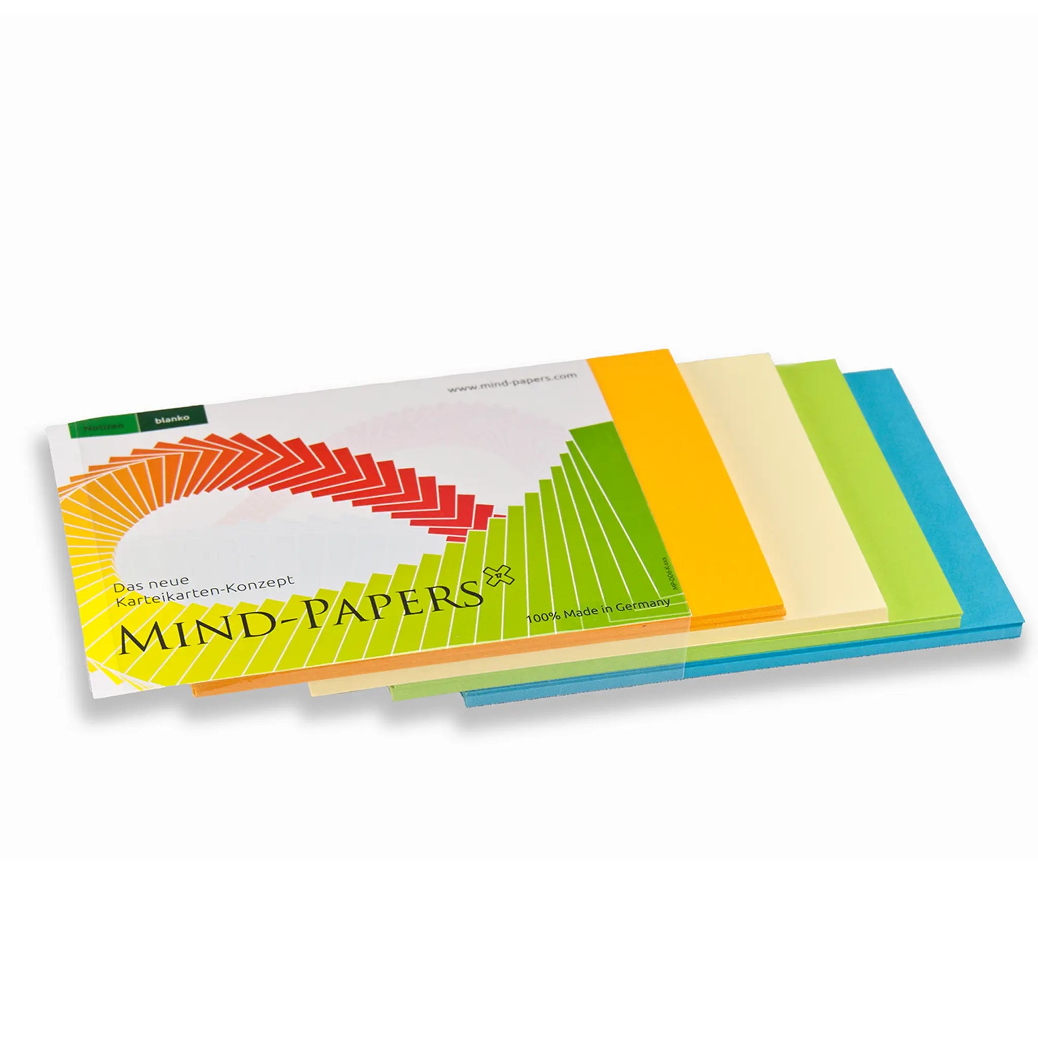 Mind-Papers Nachfüllpack - Karteikarten A5, A6, A7 & A8
