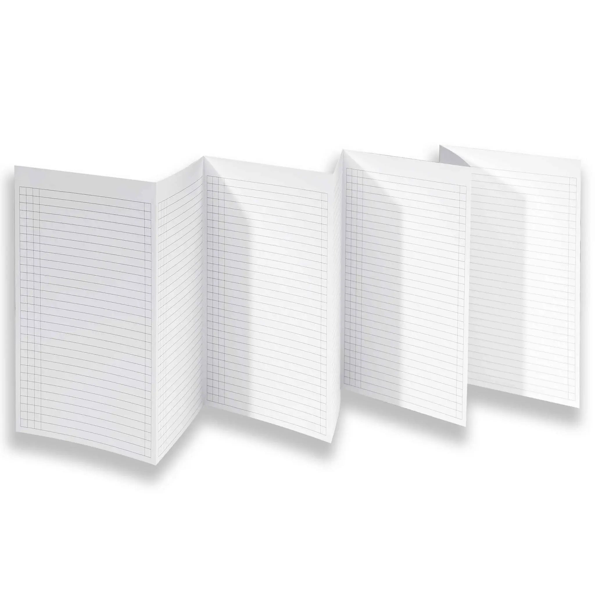 A5 Einlagen - Leporello / Faltplaner