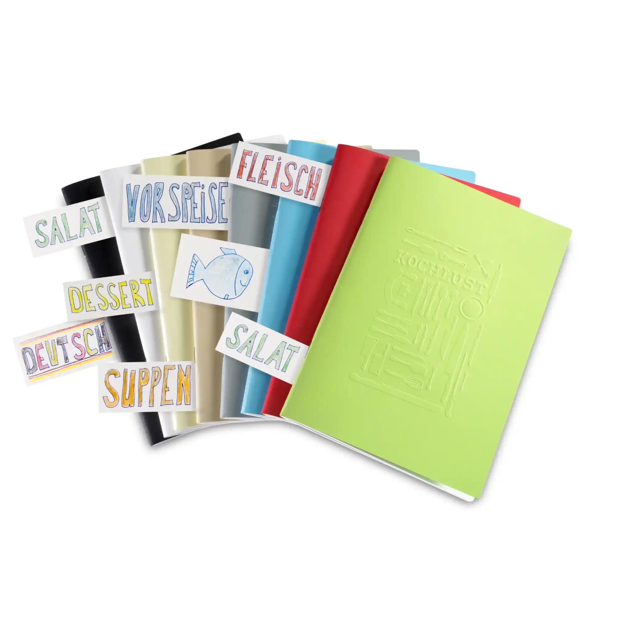 A5 KOCHLUST Komplettpaket 1-4er