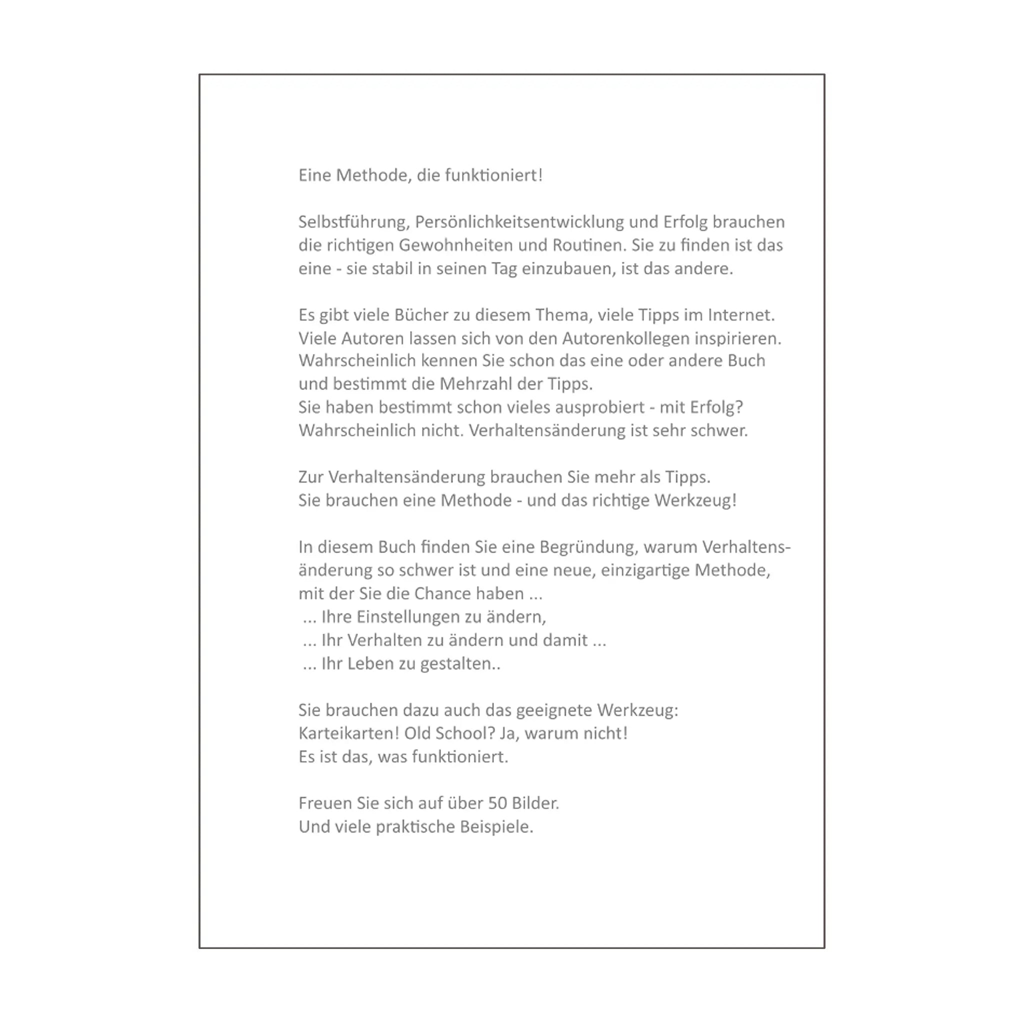 ME books &amp; THINK! method