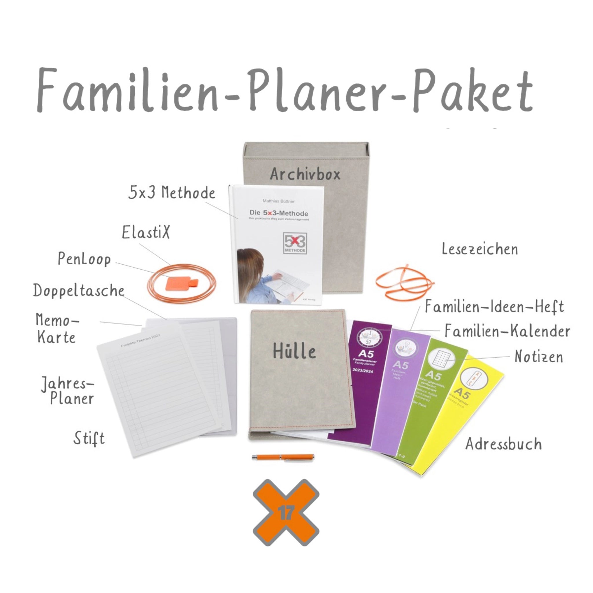 A5 Familienplaner