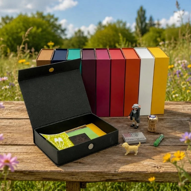 Bunte Archivbox