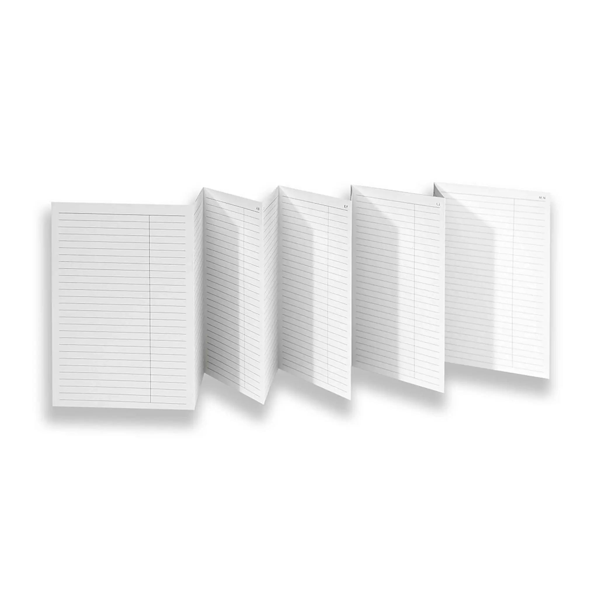 A6 Einlagen - Leporello / Faltplaner