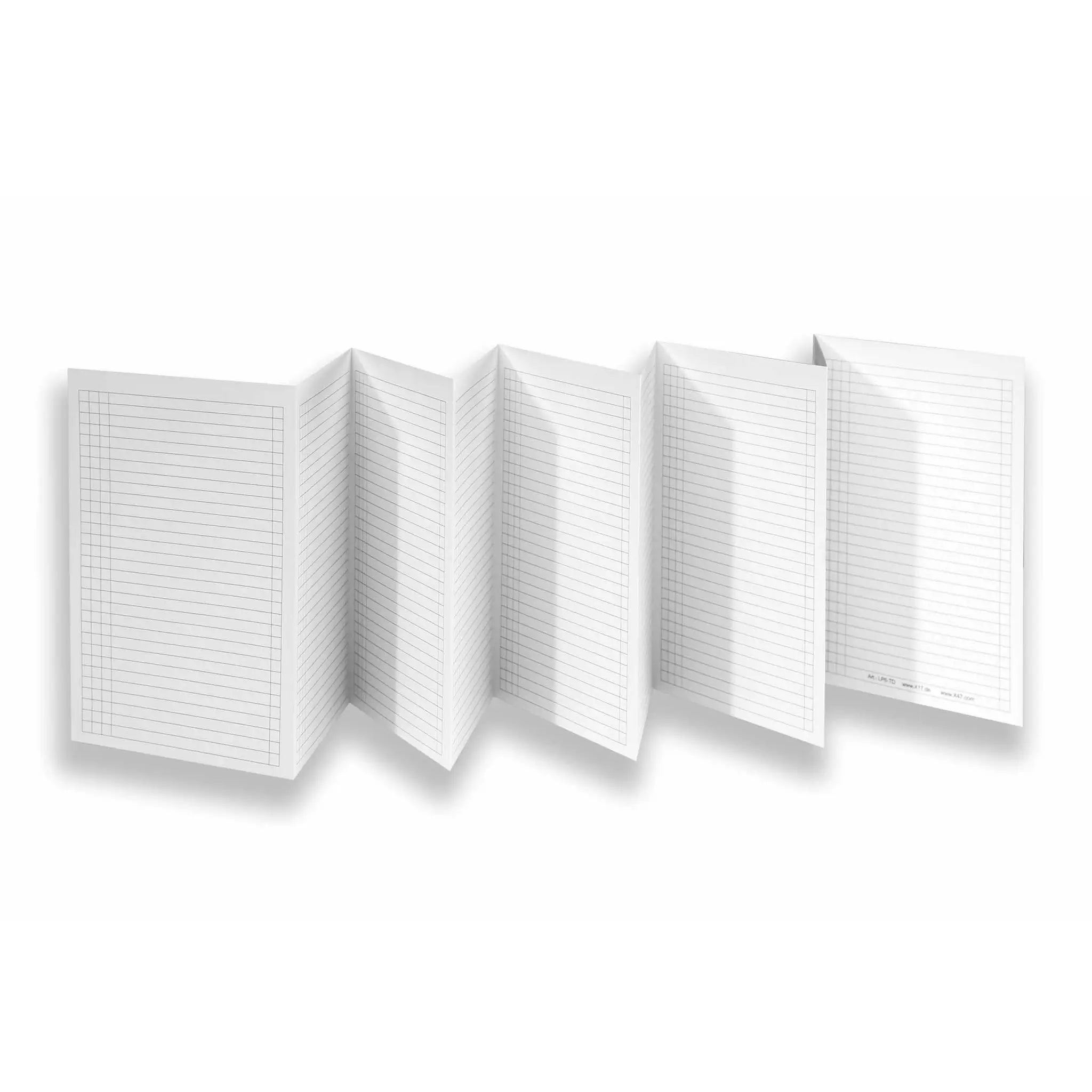 A6 Einlagen - Leporello / Faltplaner