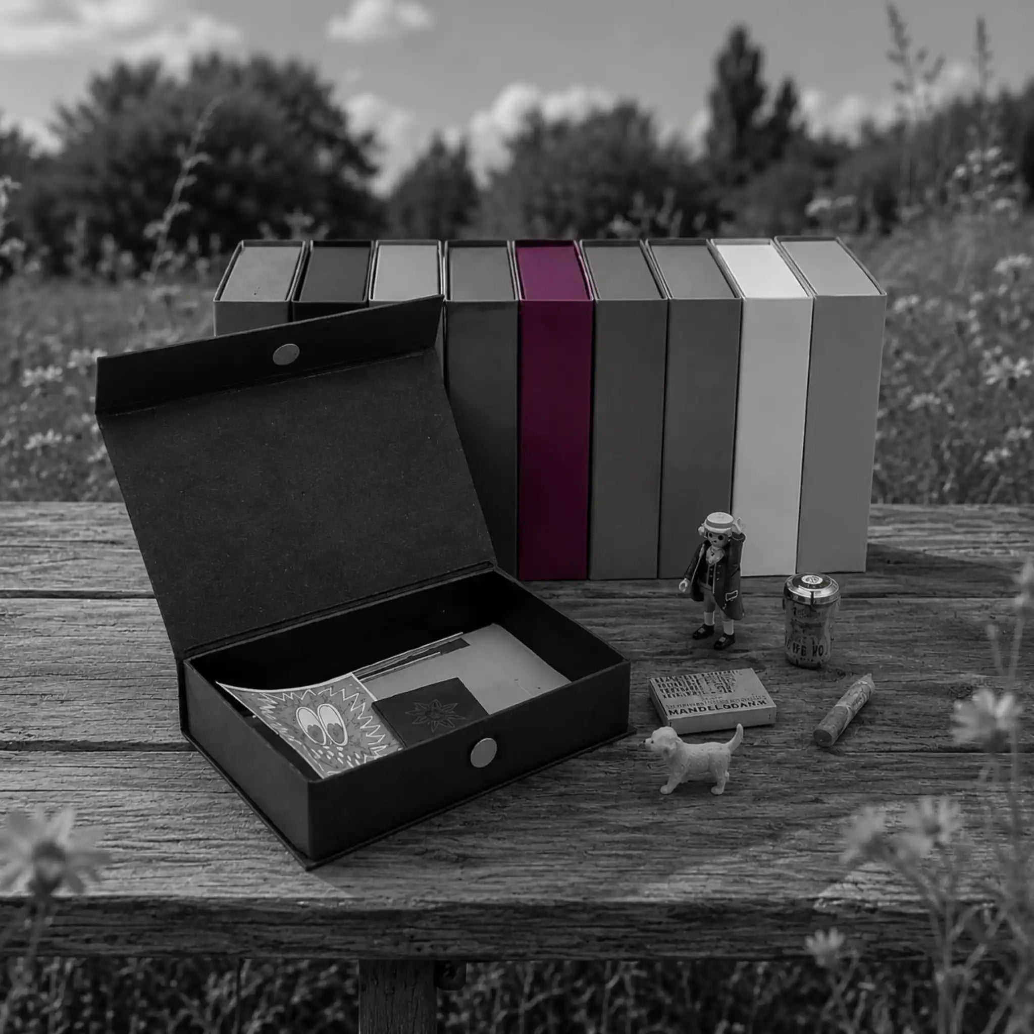 Bunte Archivbox