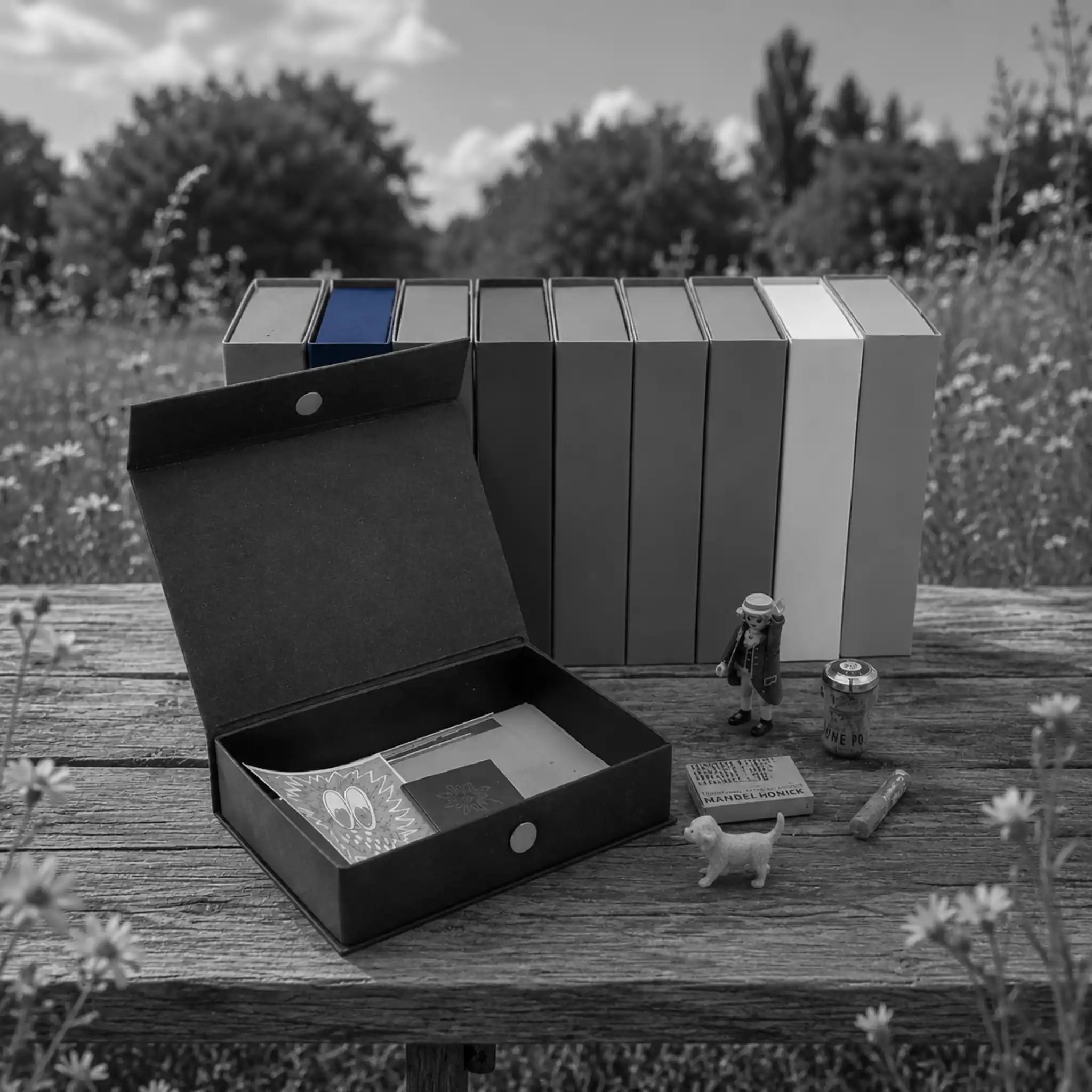 Bunte Archivbox