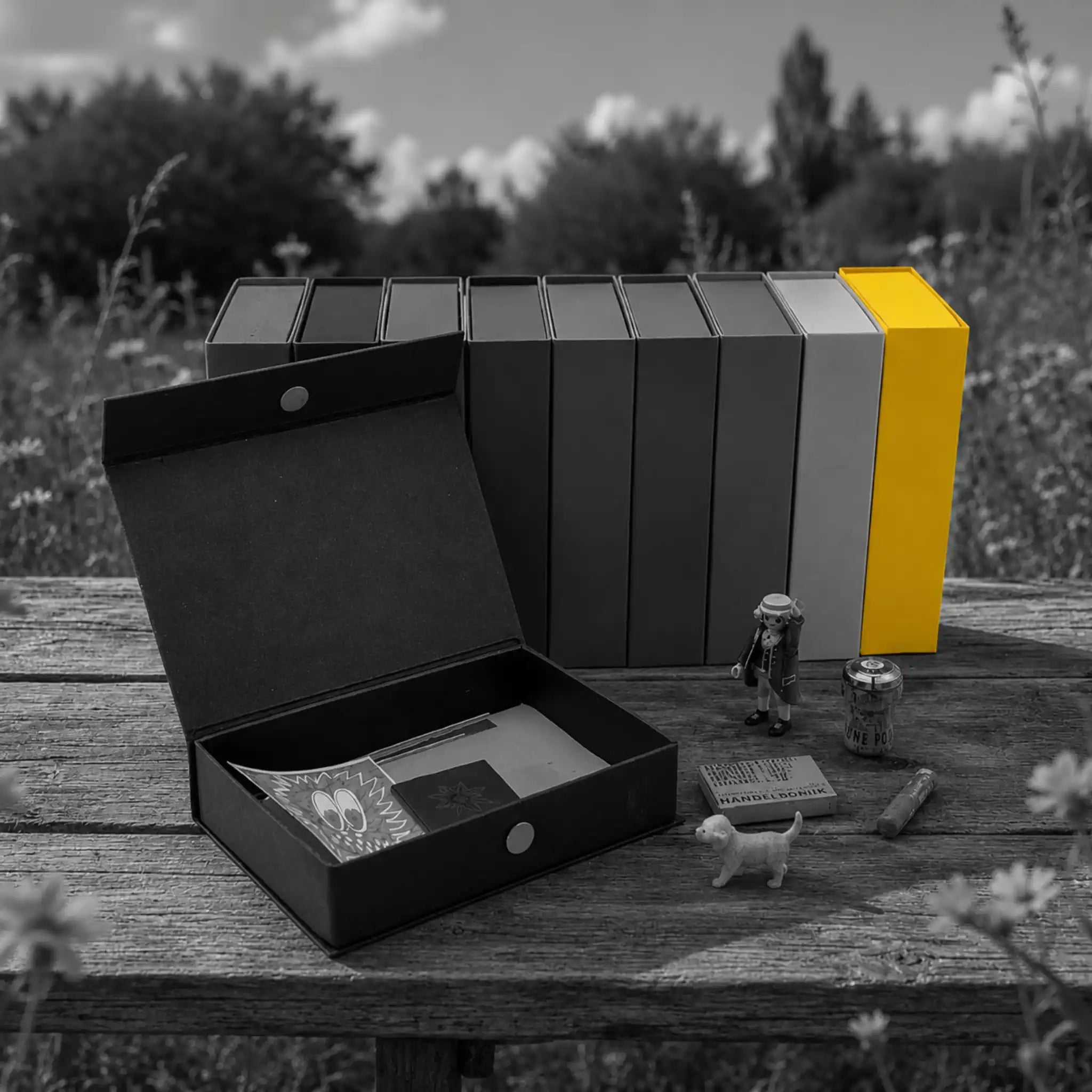 Bunte Archivbox