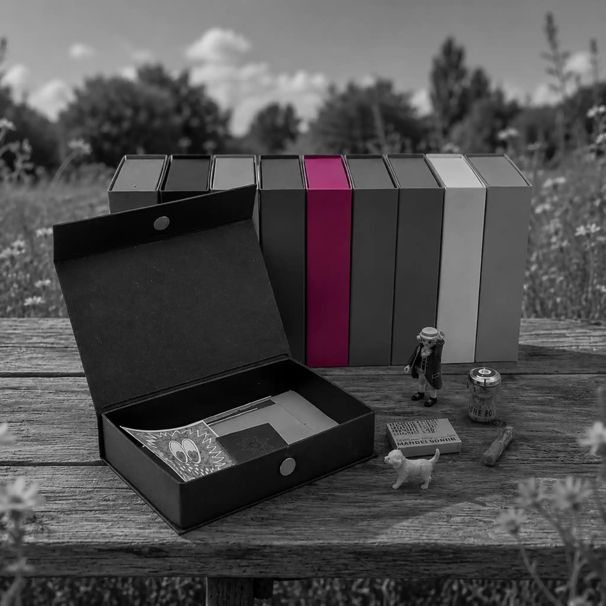 Bunte Archivbox