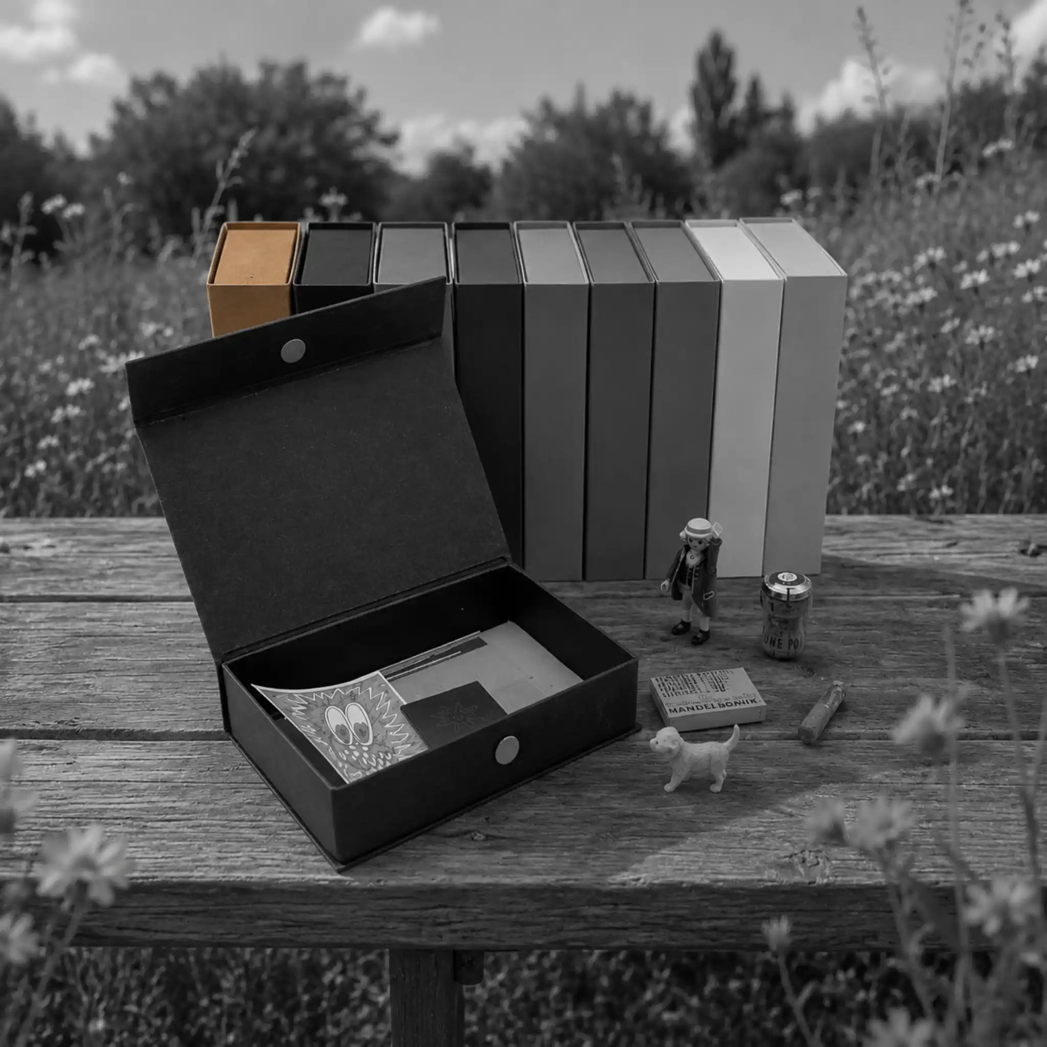 Bunte Archivbox