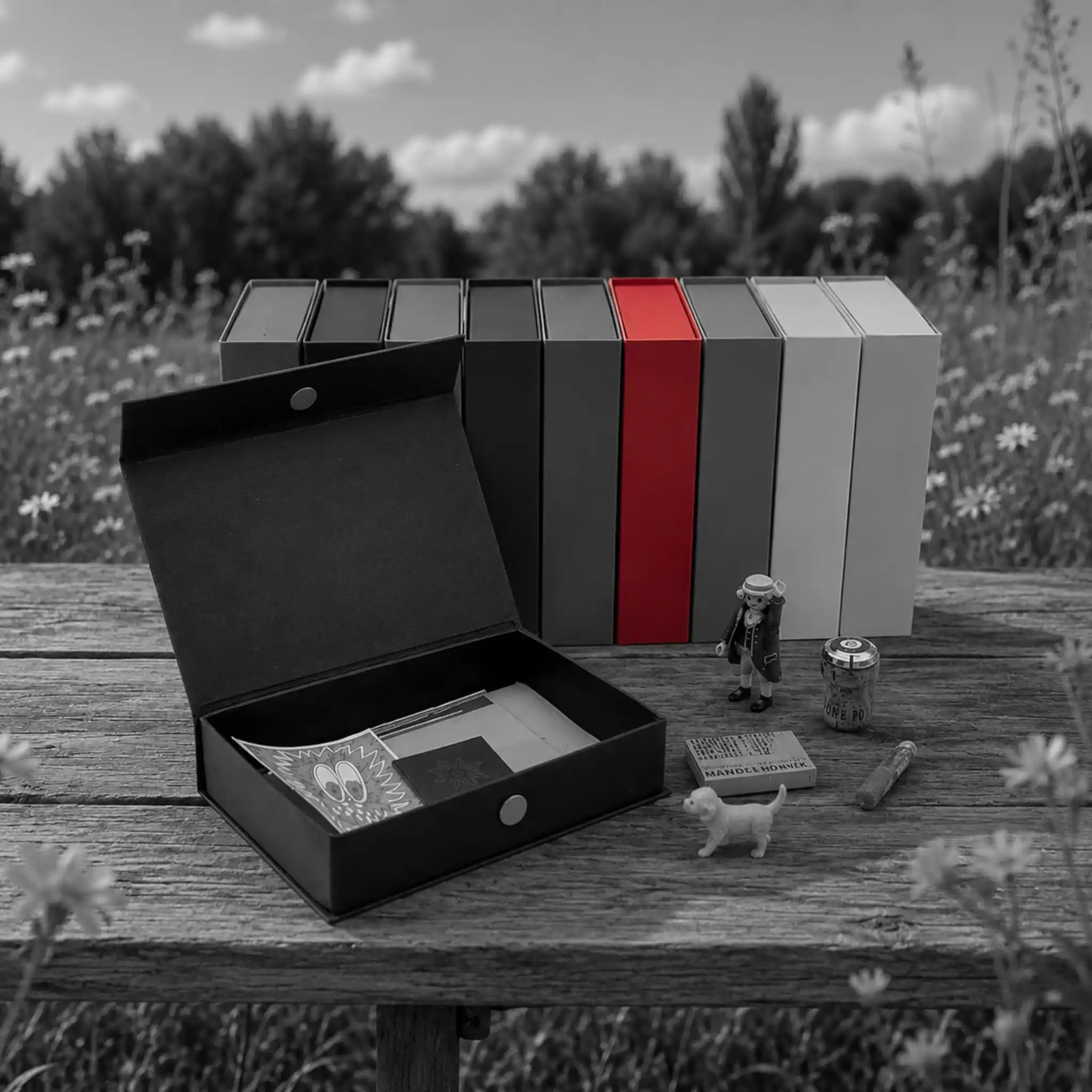 Bunte Archivbox