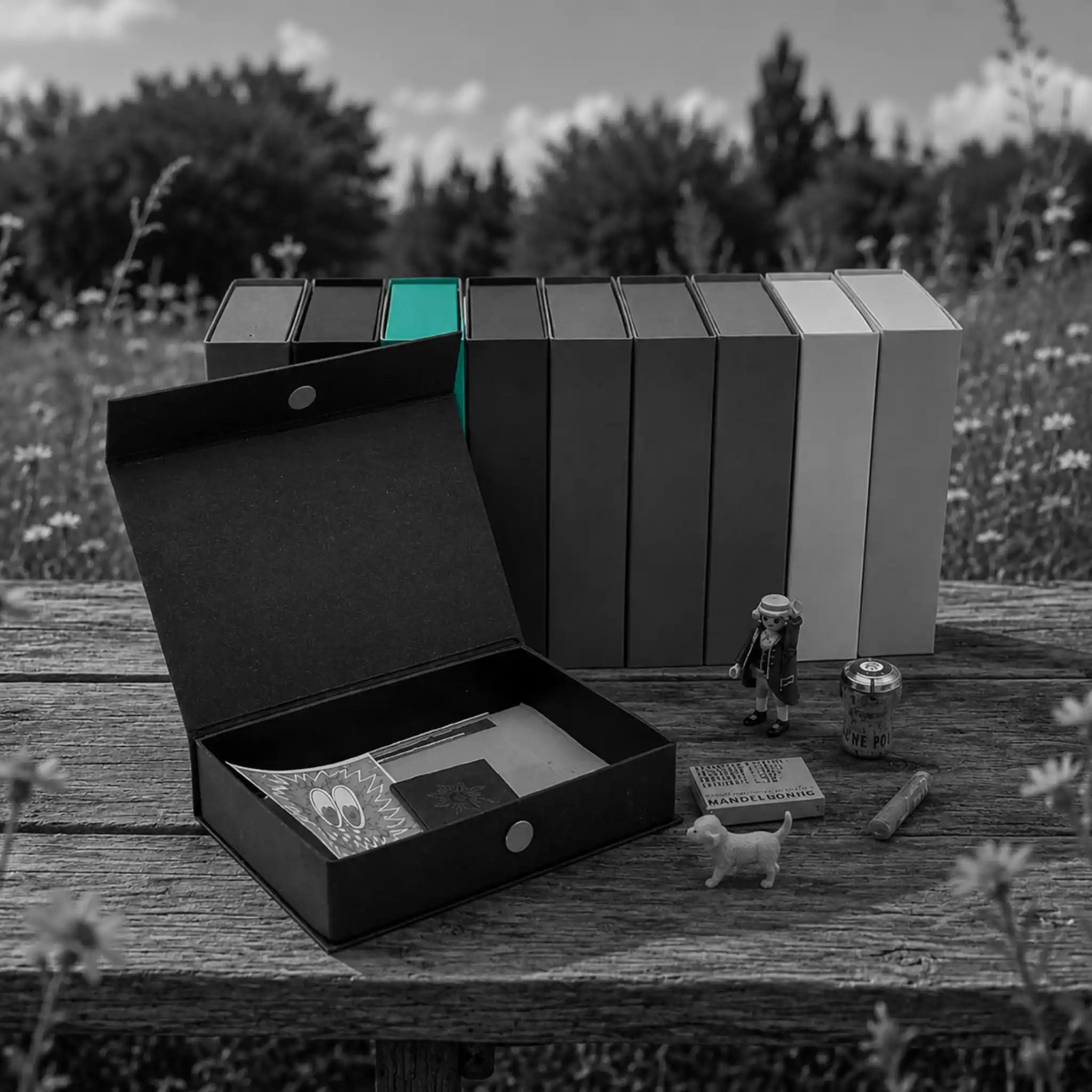 Bunte Archivbox