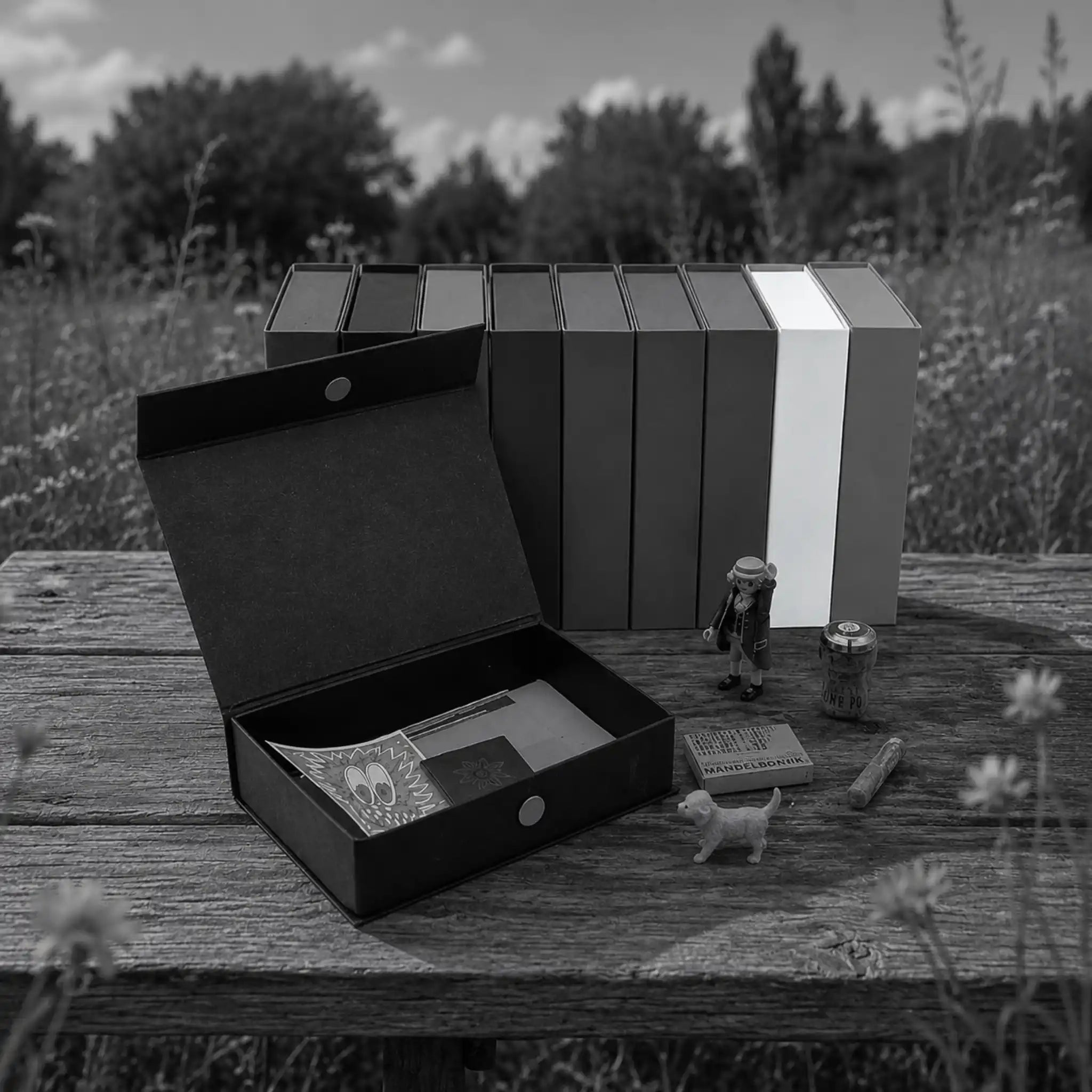 Bunte Archivbox