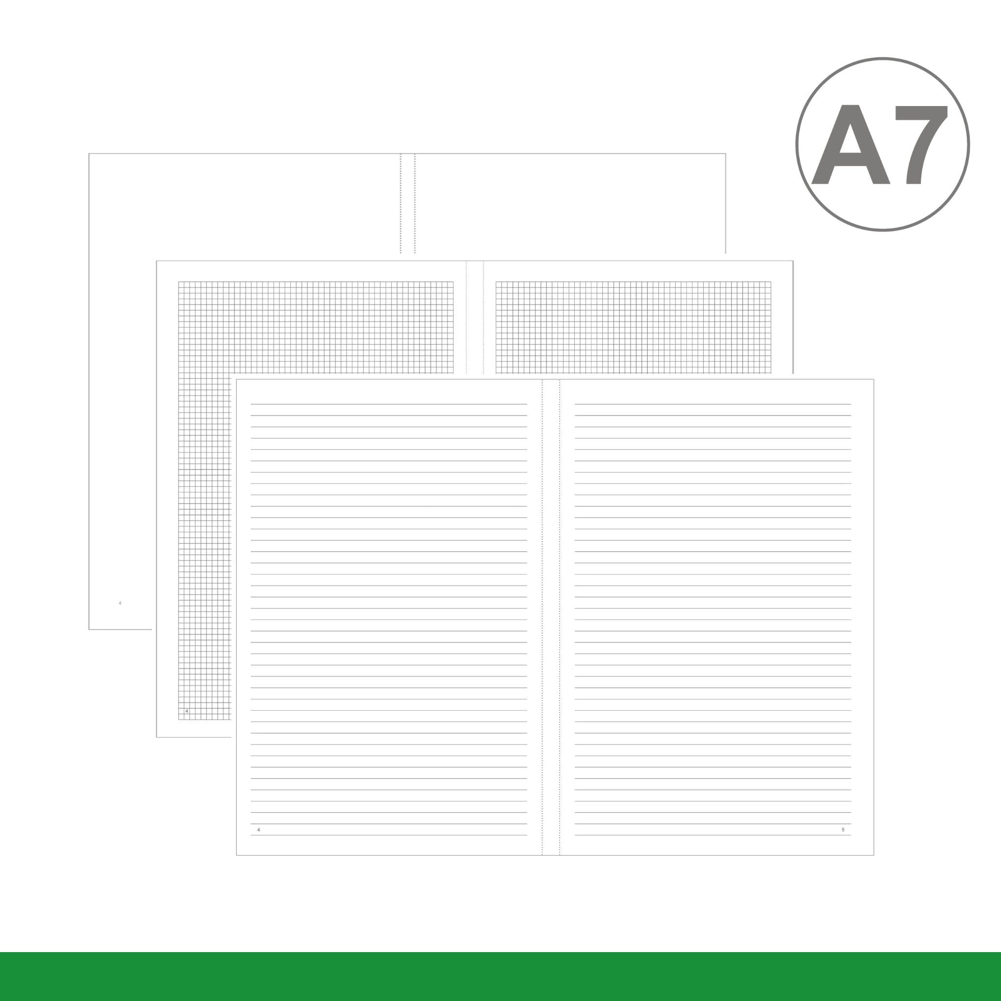 A7 Einlagen - Notizen